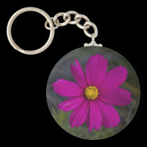 Pink Flower keychain keychains