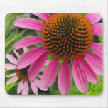 Pink flower mousepad