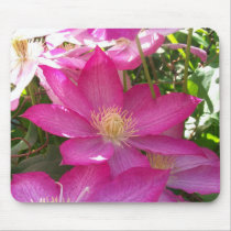 Pink flower Mousepad mousepads