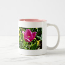 pink flower mug by PixieJenn2483 pink flower mug