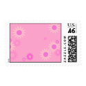 Pink Flower Postage postage by eelkat Pink Flower Postage postage