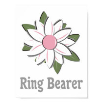 Pink Flower Ring Bearer posters by TeeShirtsTShirts Pink Flower Ring Bearer posters