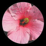 Pink Flower Save the Date Sticker stickers