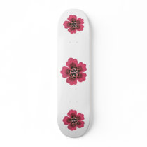 Pink Flower Skateboard