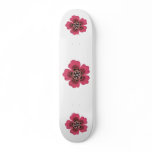 Pink Flower Skateboard