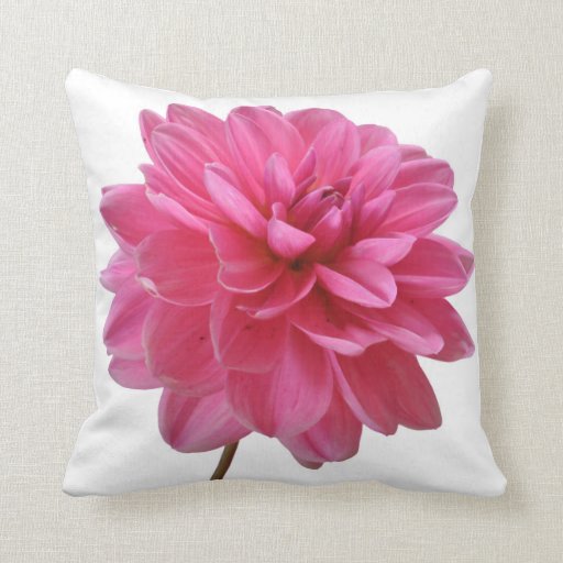 flower throw pillow