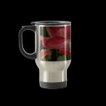 Pink Flower Travel Mug mugs