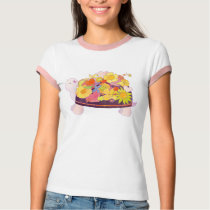 Pink Flower Turtle Cute Animal Lover Gifts t-shirts