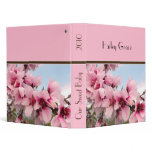 Pink Flowering Branch Baby Memories Binder