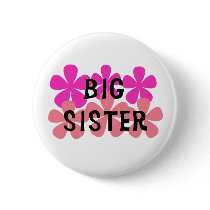 Pink Flowers Big Sister
