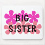 Pink Flowers Big Sister Mouse Pad