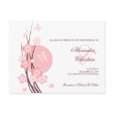 Pink Flowers Butterfly Save the Date Announcement postcards by Ruxique Pink Flowers Butterfly Save the Date Announcement postcards
