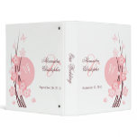 Pink Flowers Butterfly Wedding Planner / Photo Binders