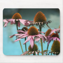 Pink Flowers by the Water mousepads