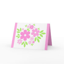 Pink flowers - Card by cycreation Pink flowers - Card