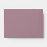 Pink flowers. Clematis. Stylish design. Envelope