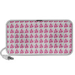 Pink Flowers Doodle Speaker