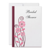 Pink Flowers : : Elegant Wedding Bridal Shower