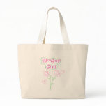 Pink Flowers Flower Girl Bags