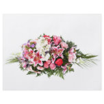pink flowers flyers