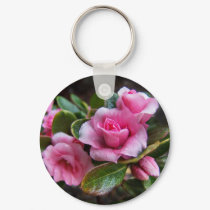 Pink Flowers keychains