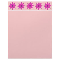 pink flowers letterhead by DonnaGrayson pink flowers letterhead