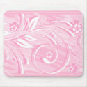 pink flowers mousepads
