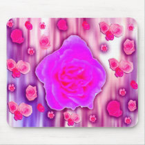 Pink Flowers mousepads