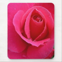 Pink Flowers Mousepad Red Rose Decor Gifts mousepads