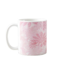 Pink Flowers mugs