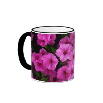 Pink Flowers Mug
