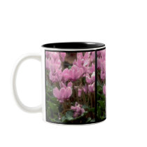 Pink Flowers mugs