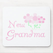Pink Flowers New Grandma mousepads