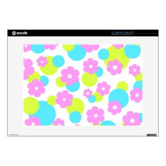 Pink flowers pattern musicskins_skin