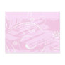 pink flowers post cards