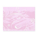 pink flowers postcards