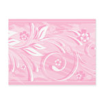 pink flowers postcards