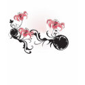 Pink flowers T-Shirt by coconutpie Pink flowers T-Shirt