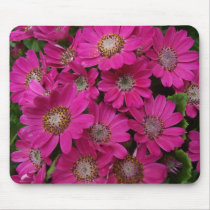 Pink flowery Mousepad mousepads
