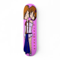 Pink Fly skateboards by CukoDukoo Pink Fly skateboards