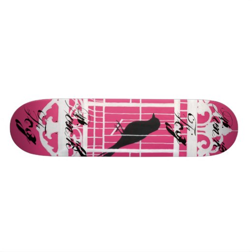 Pink Fog skateboard