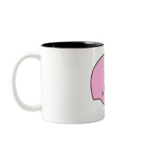 Pink Football Helmet Mugs