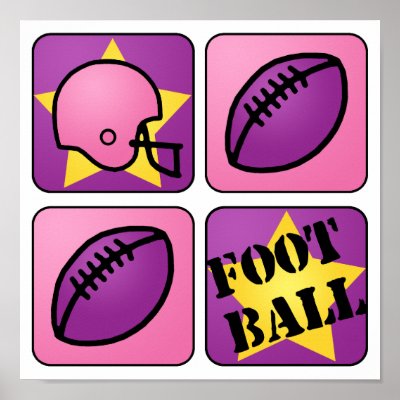 pink football photo