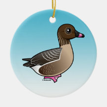 Pink-footed Goose Christmas Tree Ornament