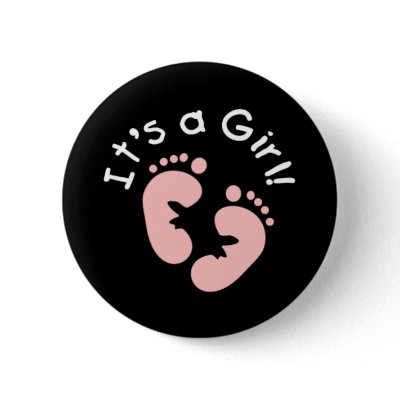 Pink Footprints It's a Girl by new_baby