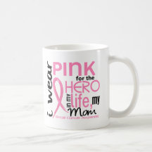 Pink For Hero In Life 2 Mom Breast Cancer Mug
