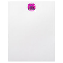 pink for the cure letterhead design