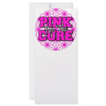 pink for the cure rack card template