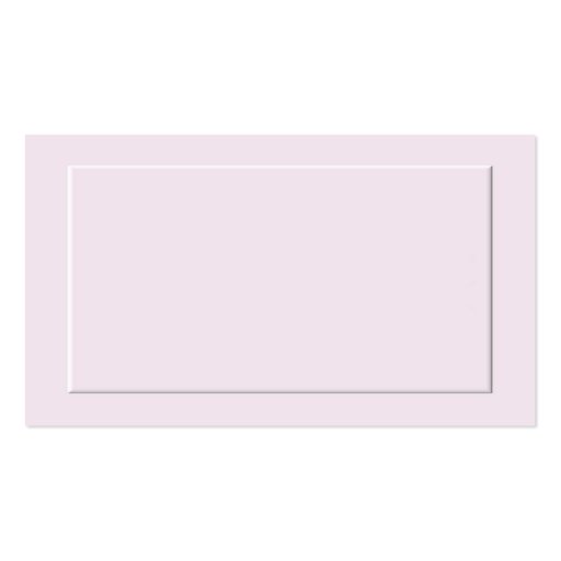 Pink Formal Place Cards Business Card Template (back side)