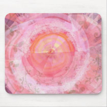 Pink "fractal" design. mousepads
